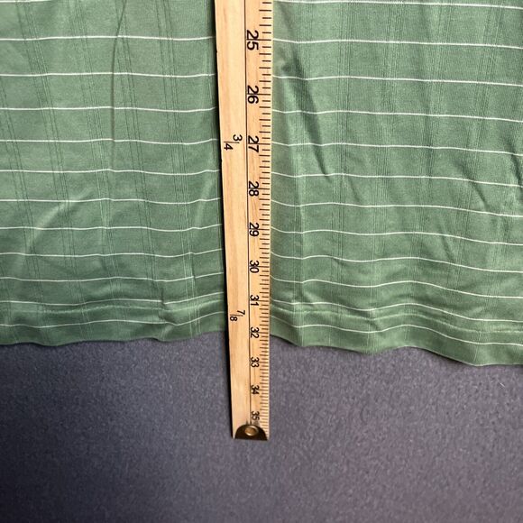 Nike Dri Fit Polo Shirt Mens XL Green Tiger Woods Collection Short Sleeve Check - Picture 8 of 9